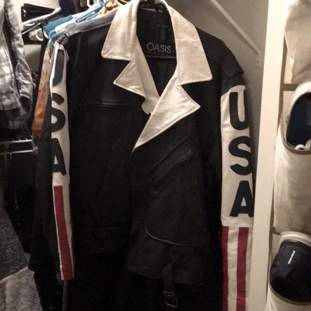 USA Men’s Leather Jacket